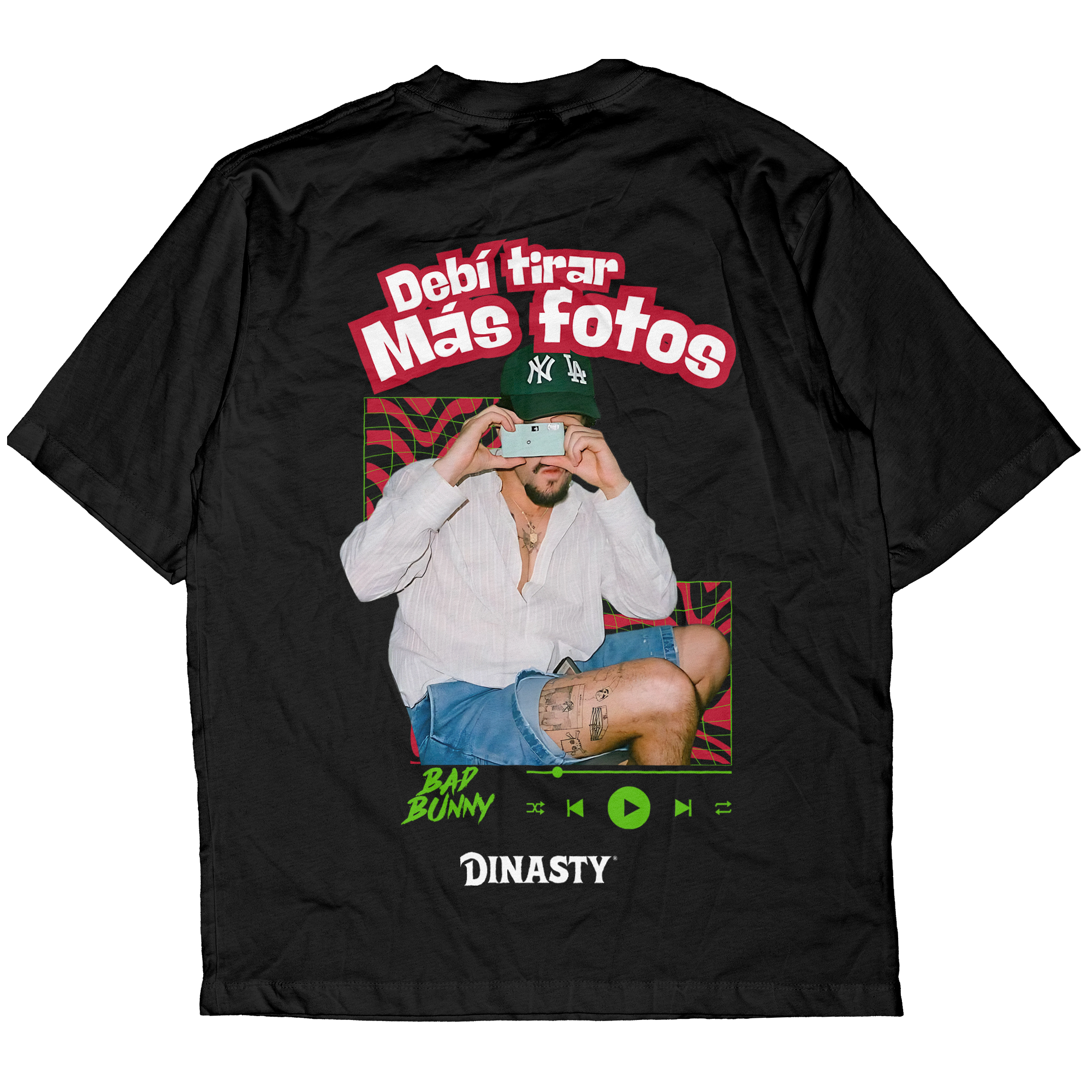 Playera Casual Conejito Malo Debi Tirar Más Fotos