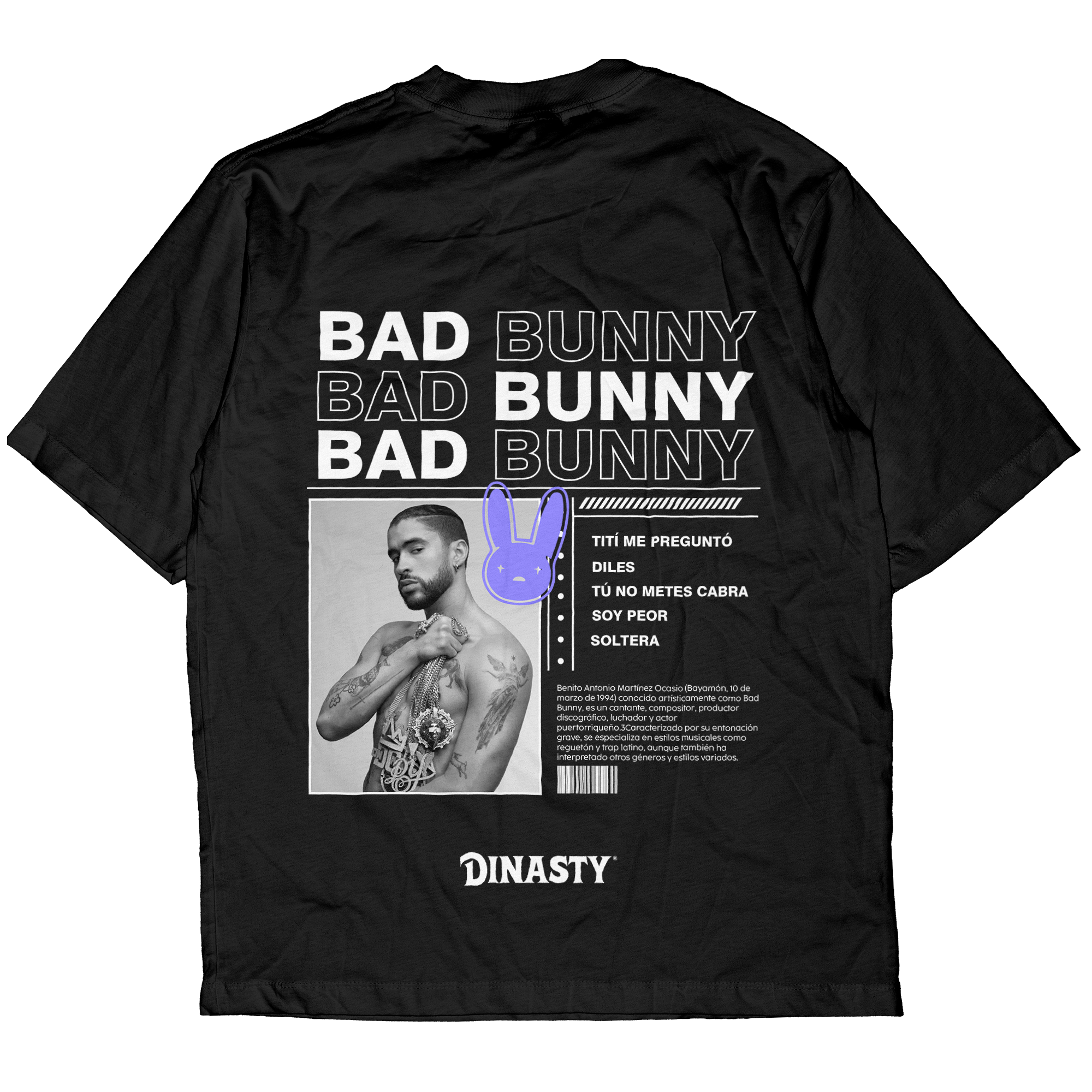 Playera Casual Conejito Malo Debi Tirar Más Fotos