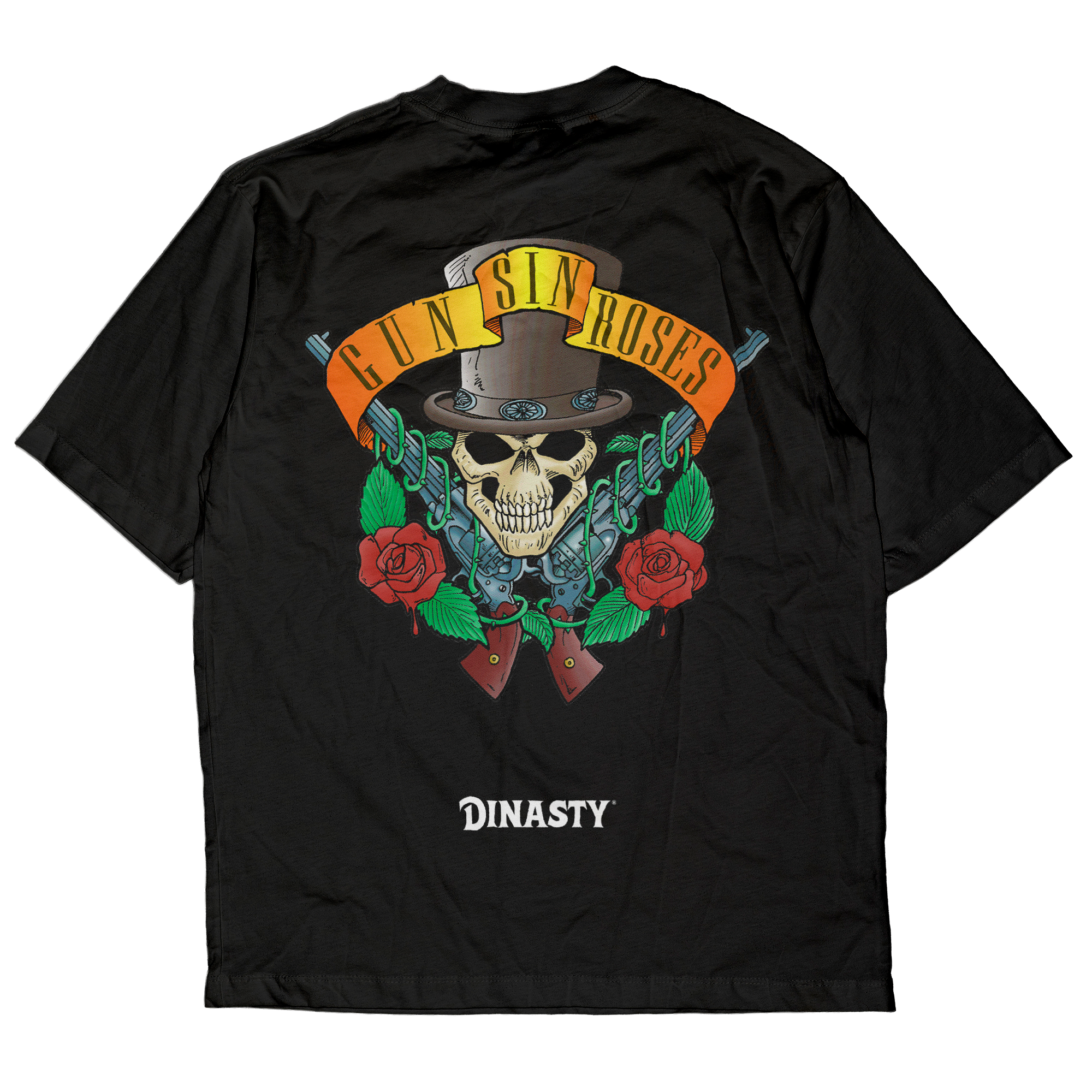 Playera Casual Oversize Cuello RedondoGuns N Roses