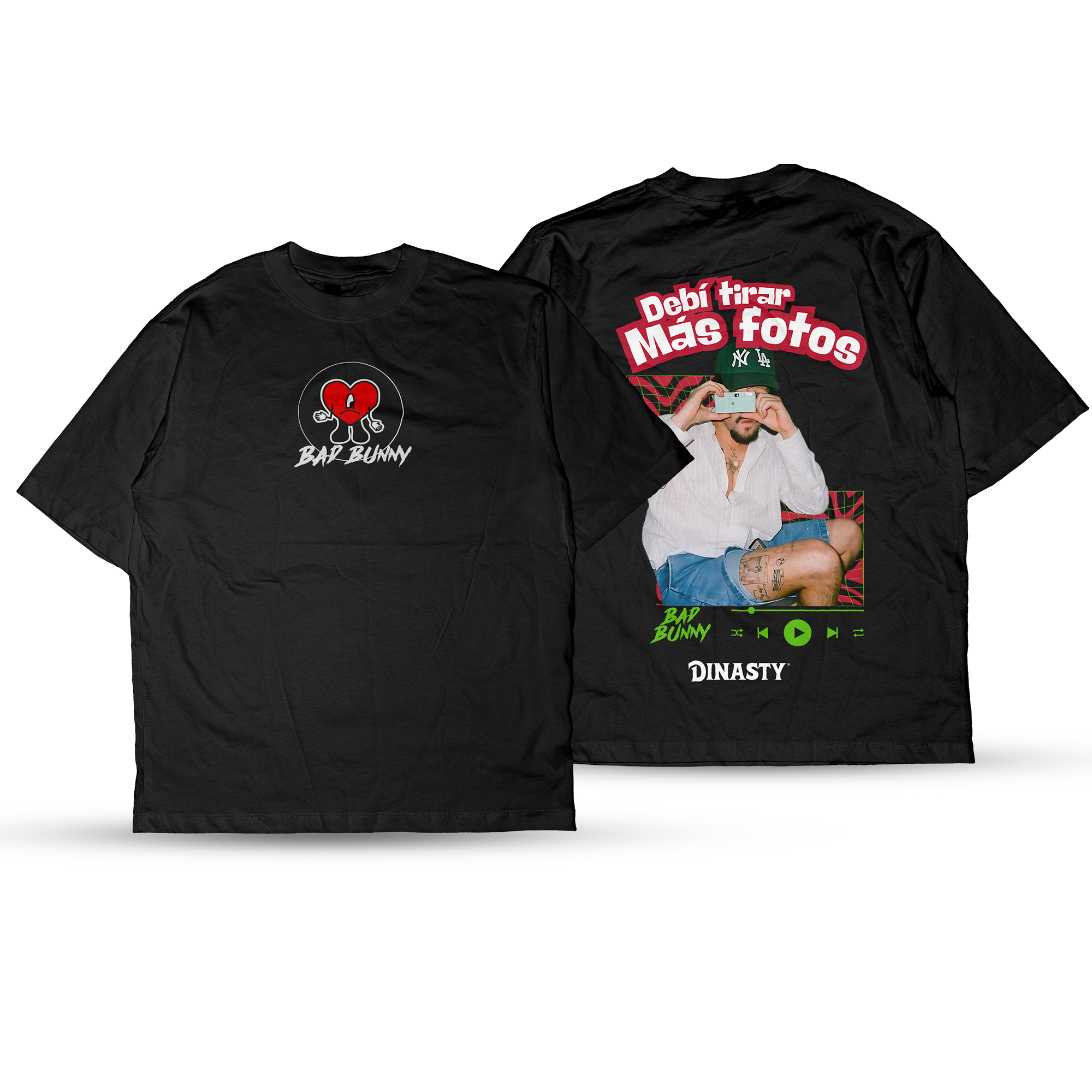 Playera Casual Conejito Malo Debi Tirar Más Fotos