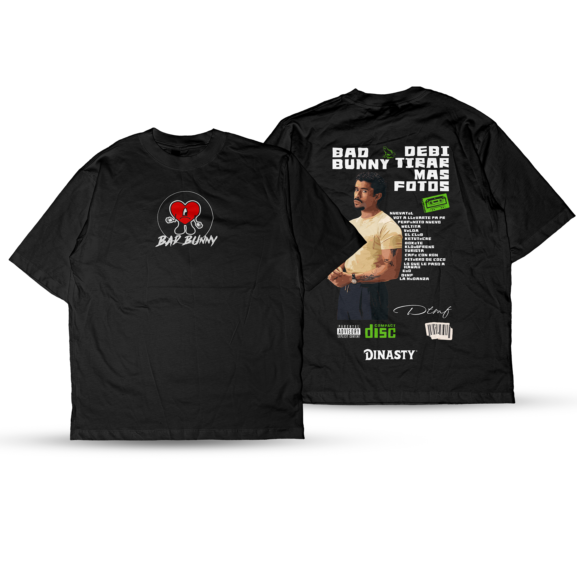 Playera Casual Conejito Malo Debi Tirar Más Fotos