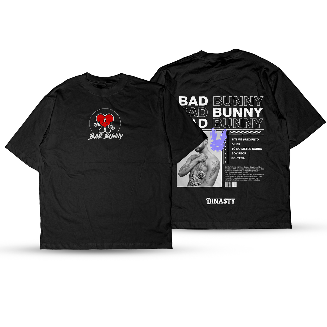 Playera Casual Conejito Malo Debi Tirar Más Fotos