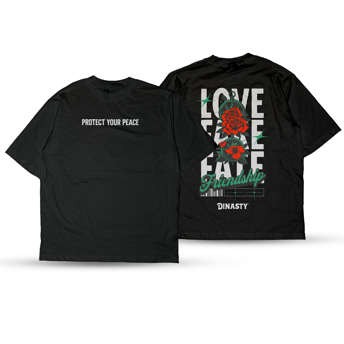 Playera Love Fake Fate Protect Your Peace