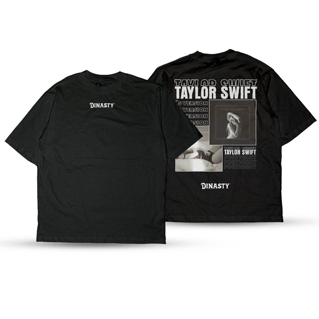 Playera Casual Oversize Cuello Redondo Taylor Swift