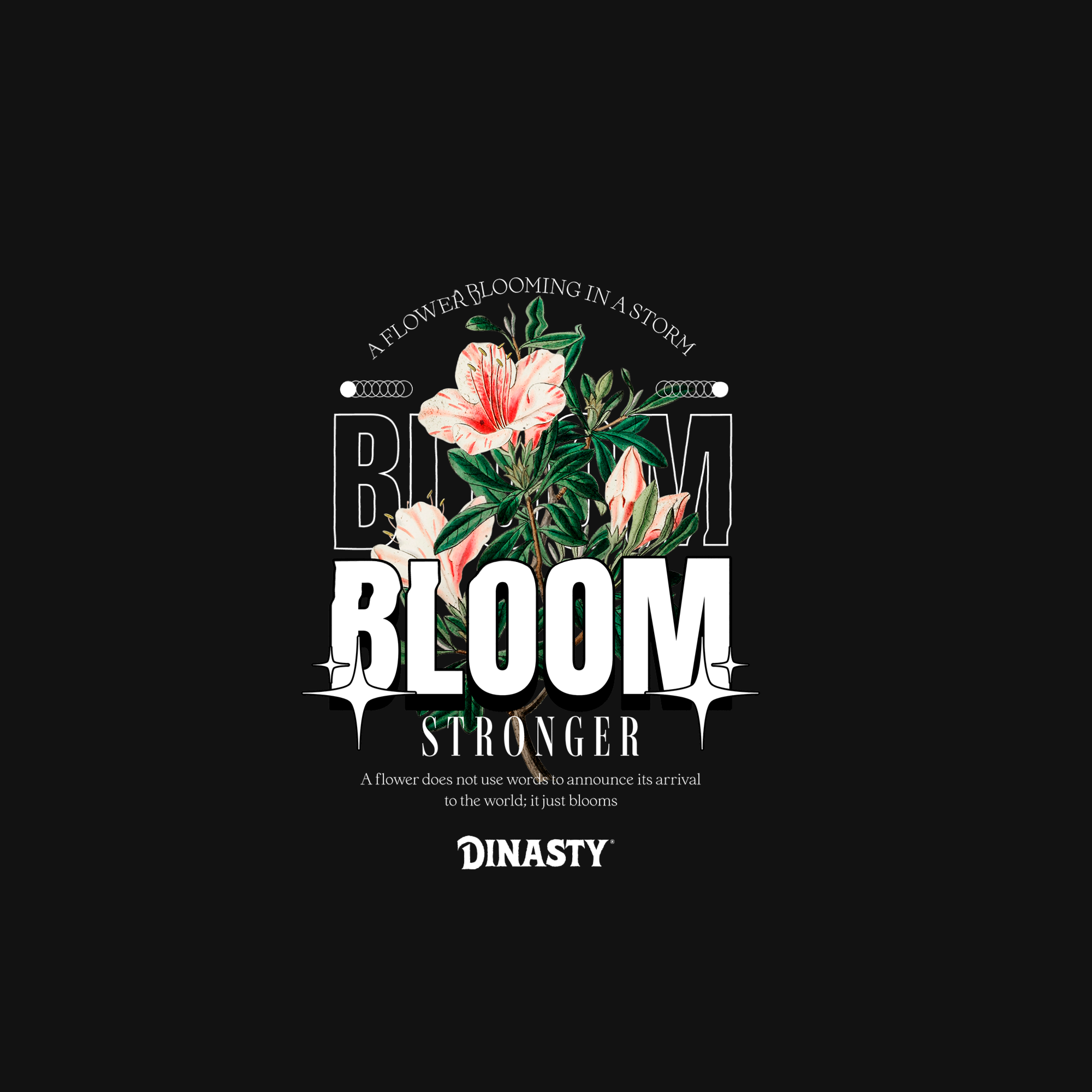 Playera Bloom Stronger Protect Your Peace