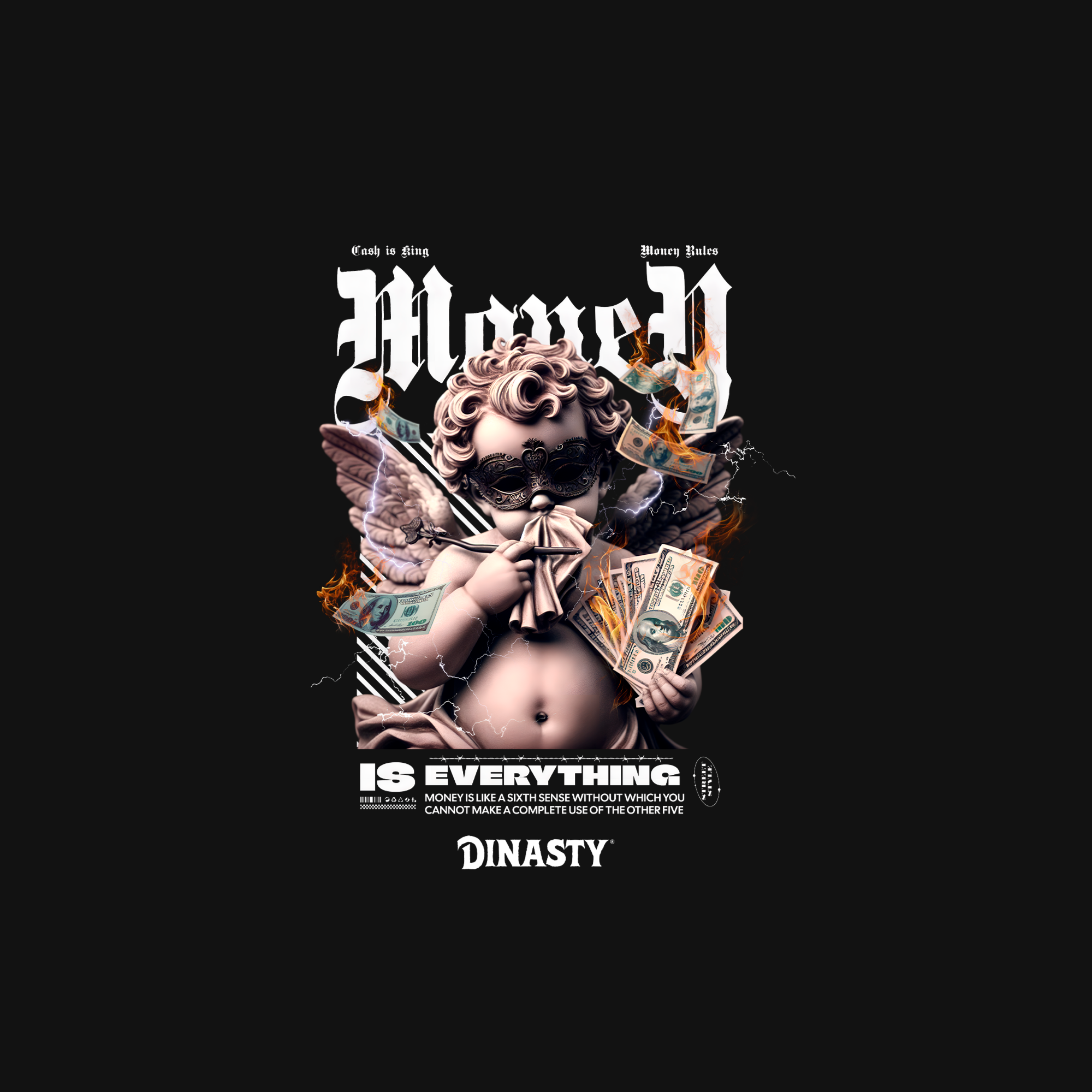 Playera Money Rules Protect Your Peace