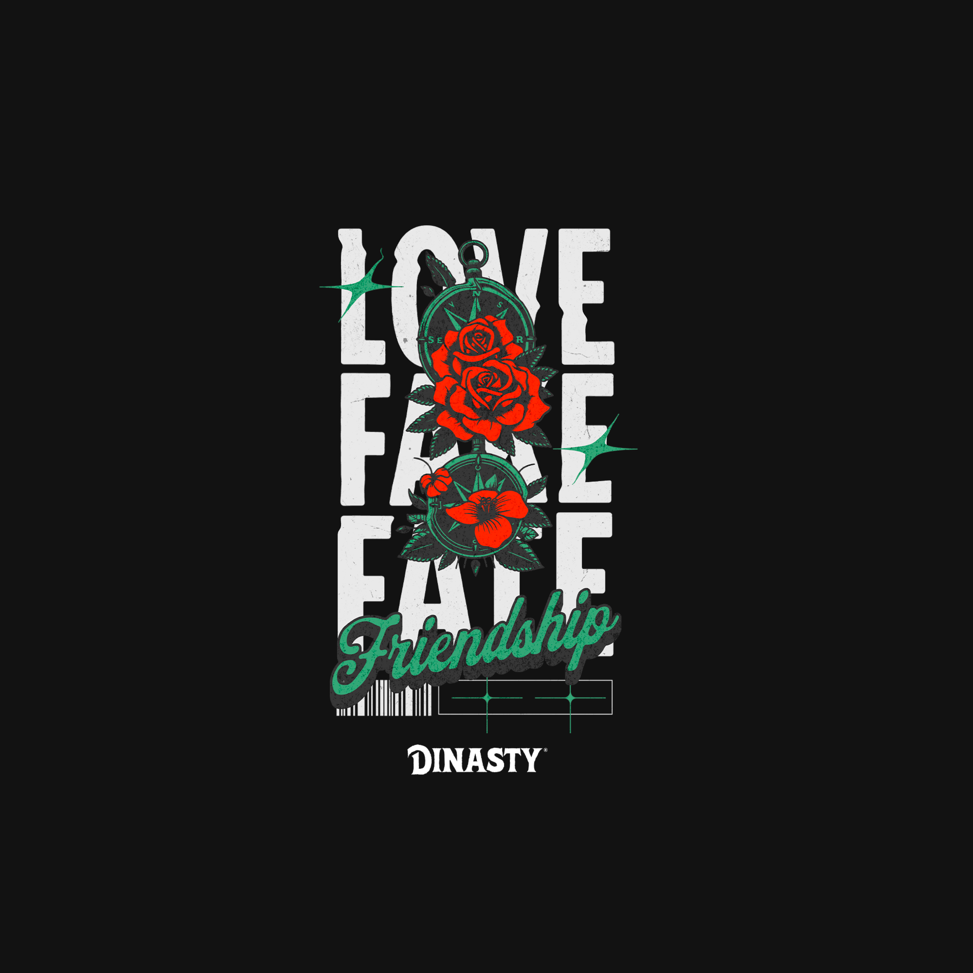 Playera Love Fake Fate Protect Your Peace