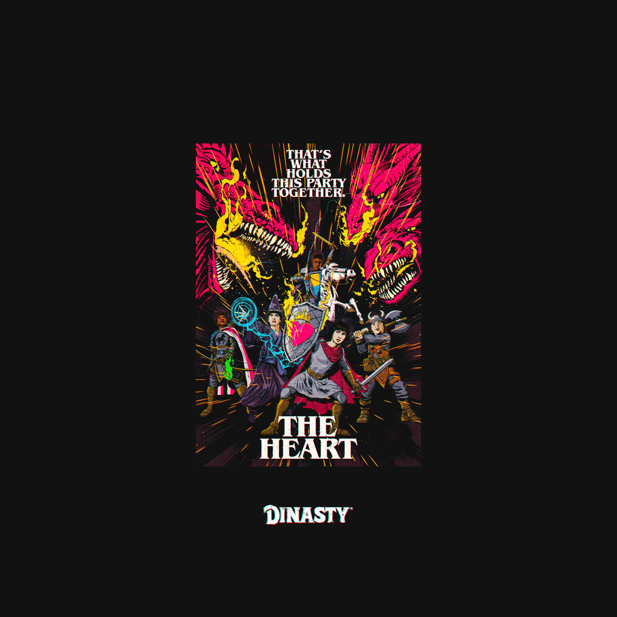 Playera Casual Stranger Things Protas