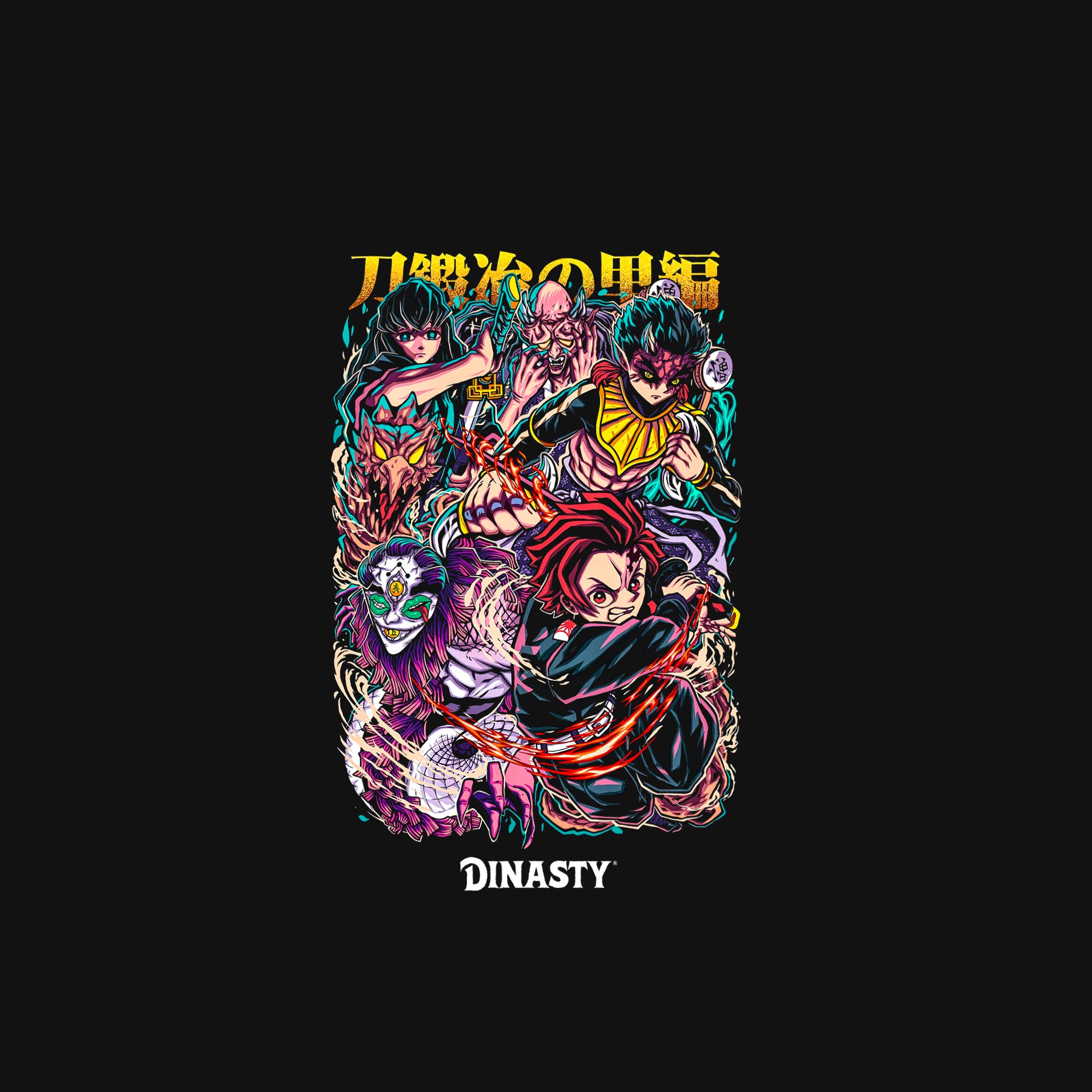 Playera Drop Demon Moons