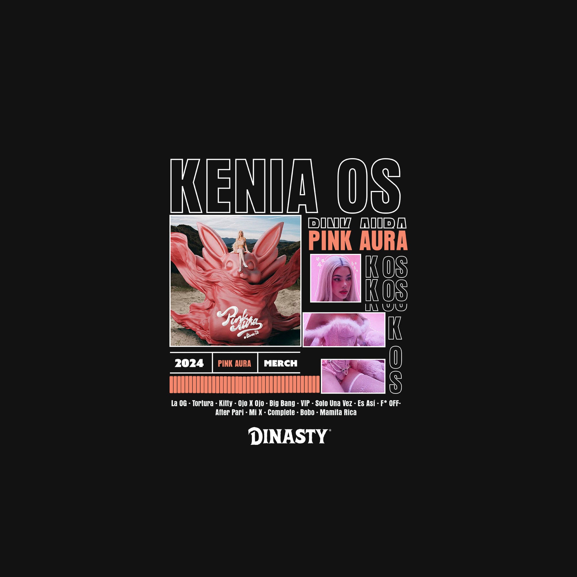 Playera Casual Oversize Cuello Redondo para  Keninis