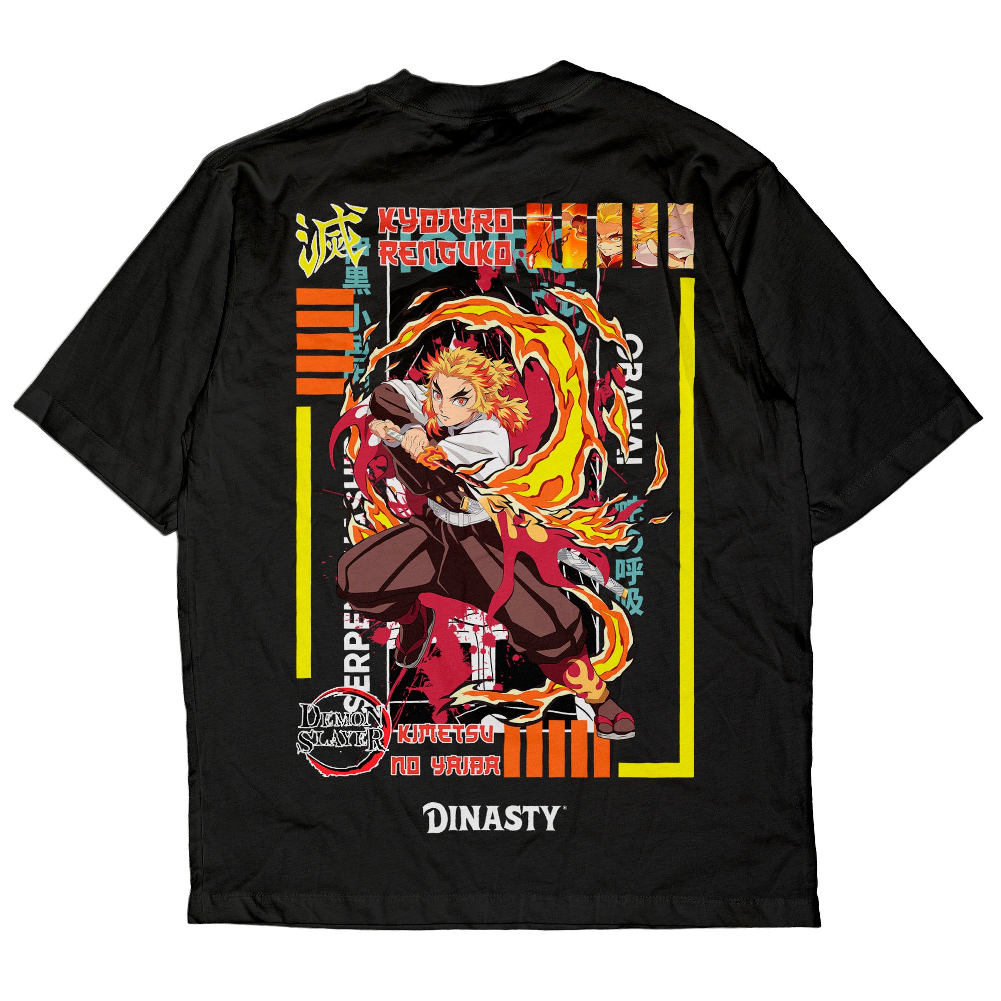 Playera Demon Kyojuro Rengoku