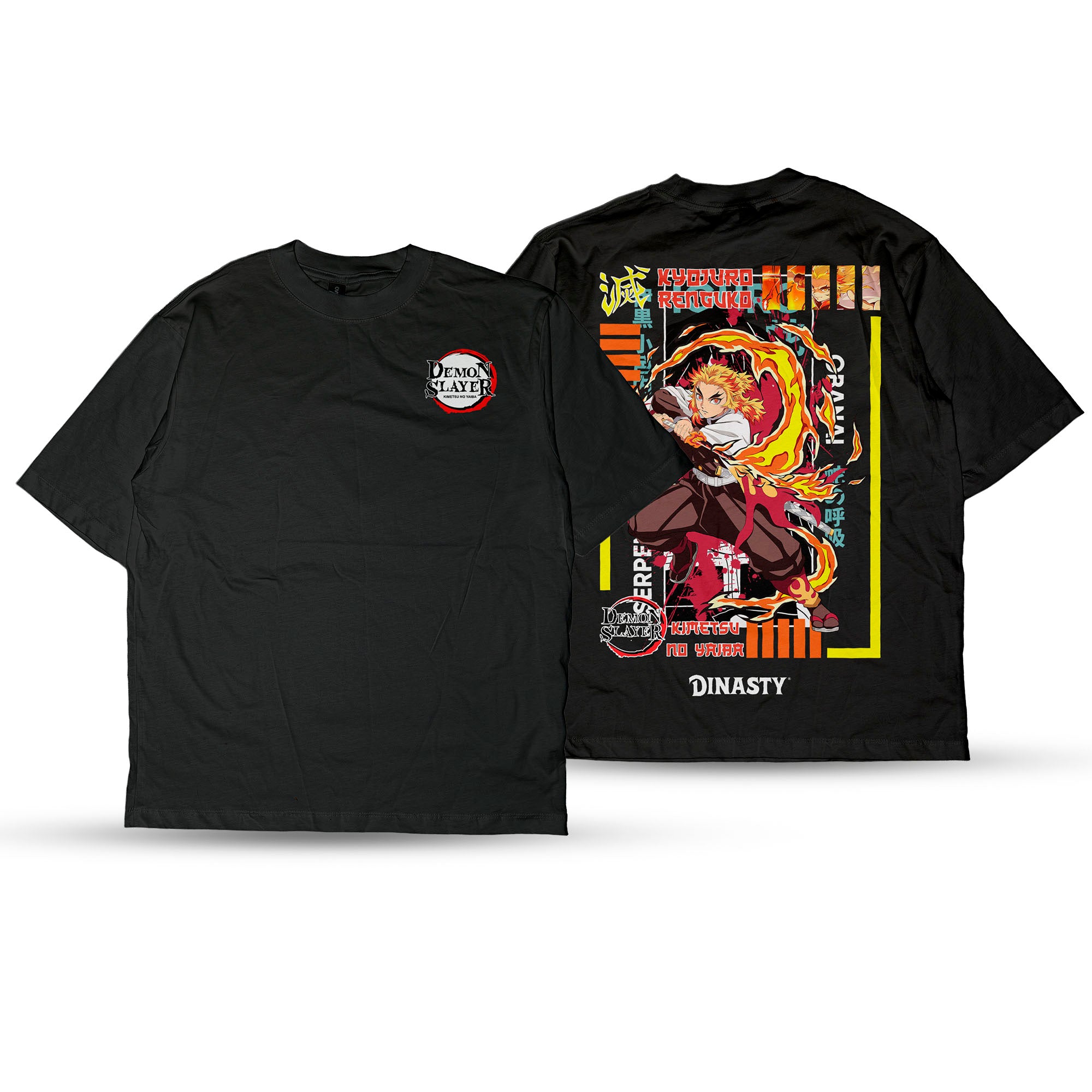 Playera Demon Kyojuro Rengoku