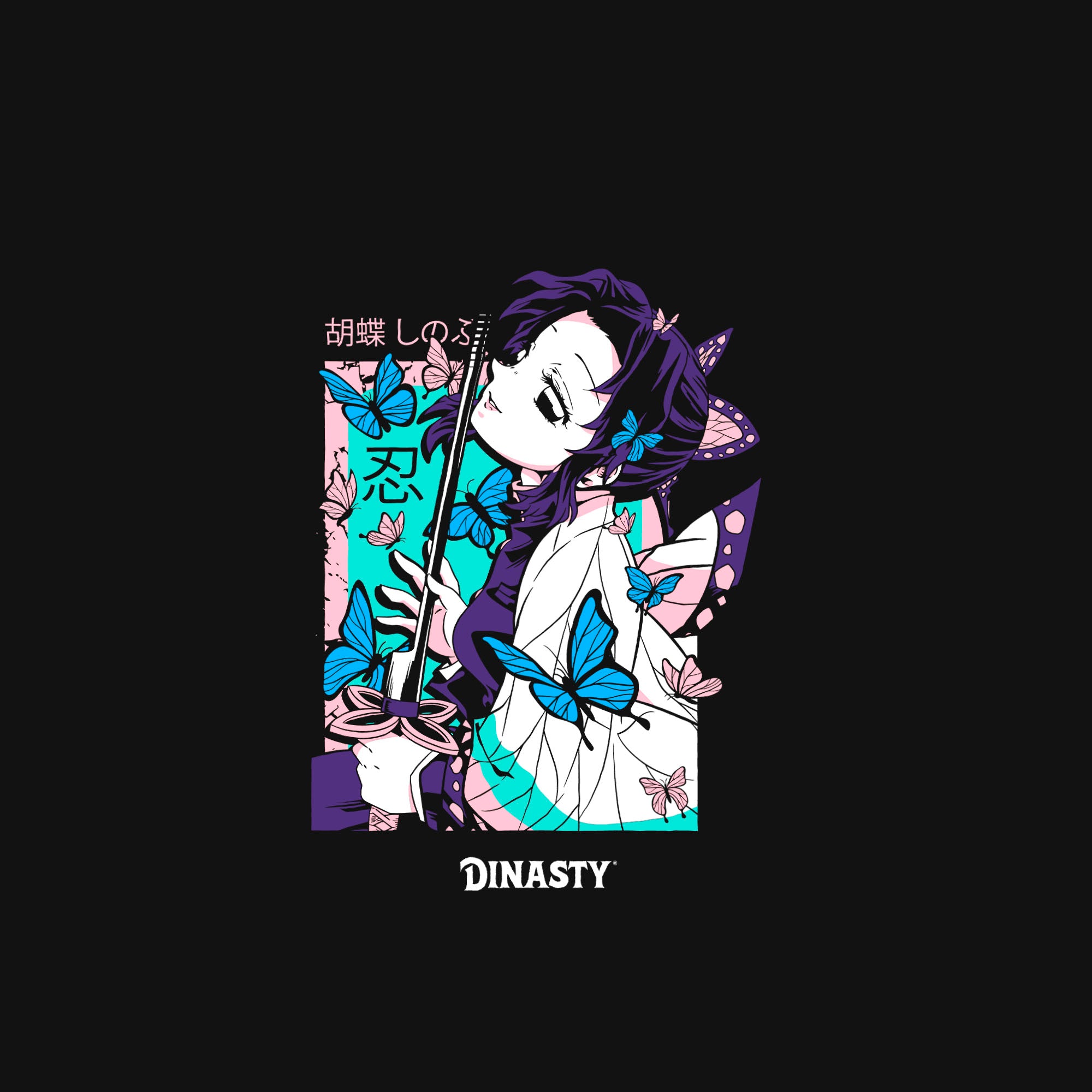 Playera edición Demon Kocho Shinobu