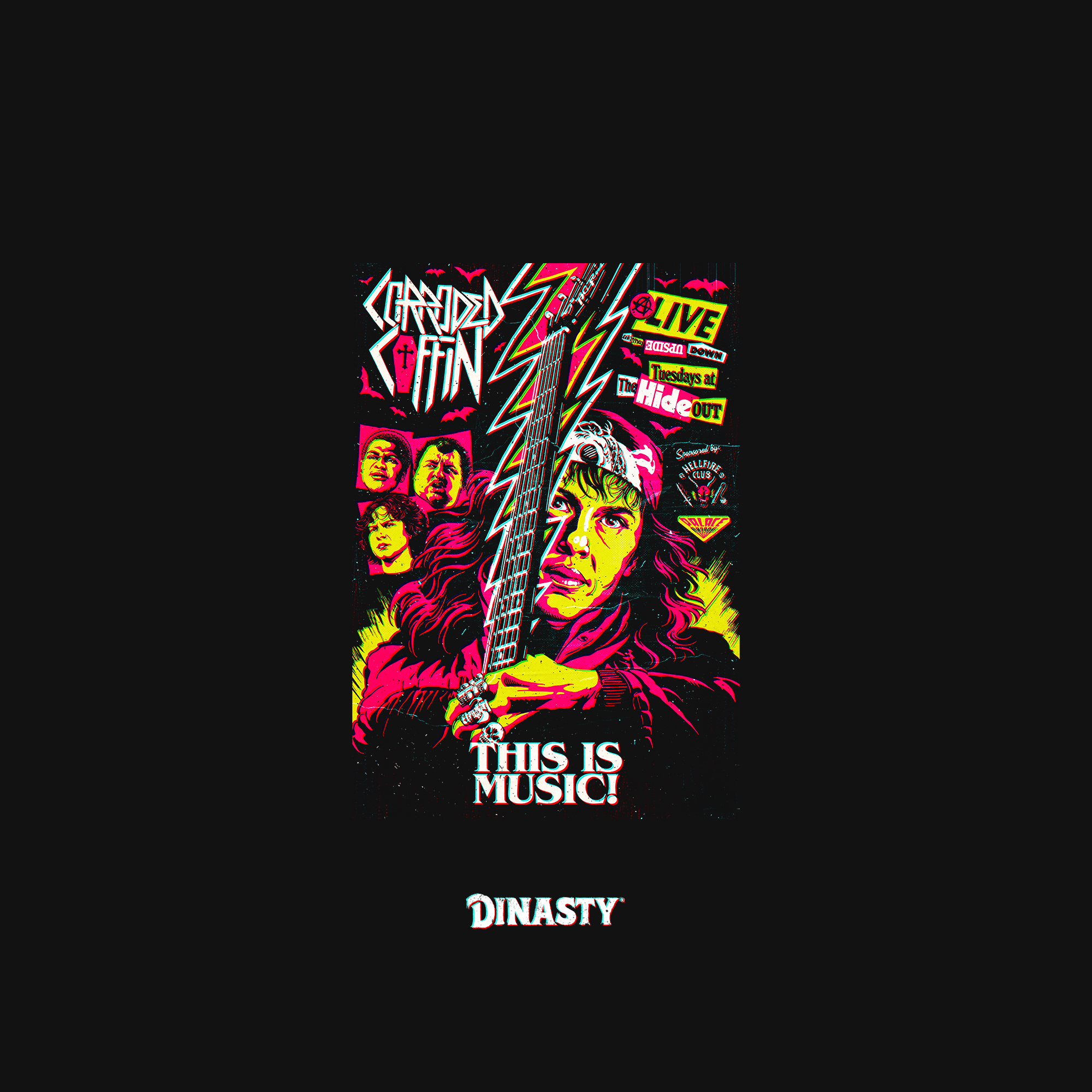 Playera Casual Stranger Things