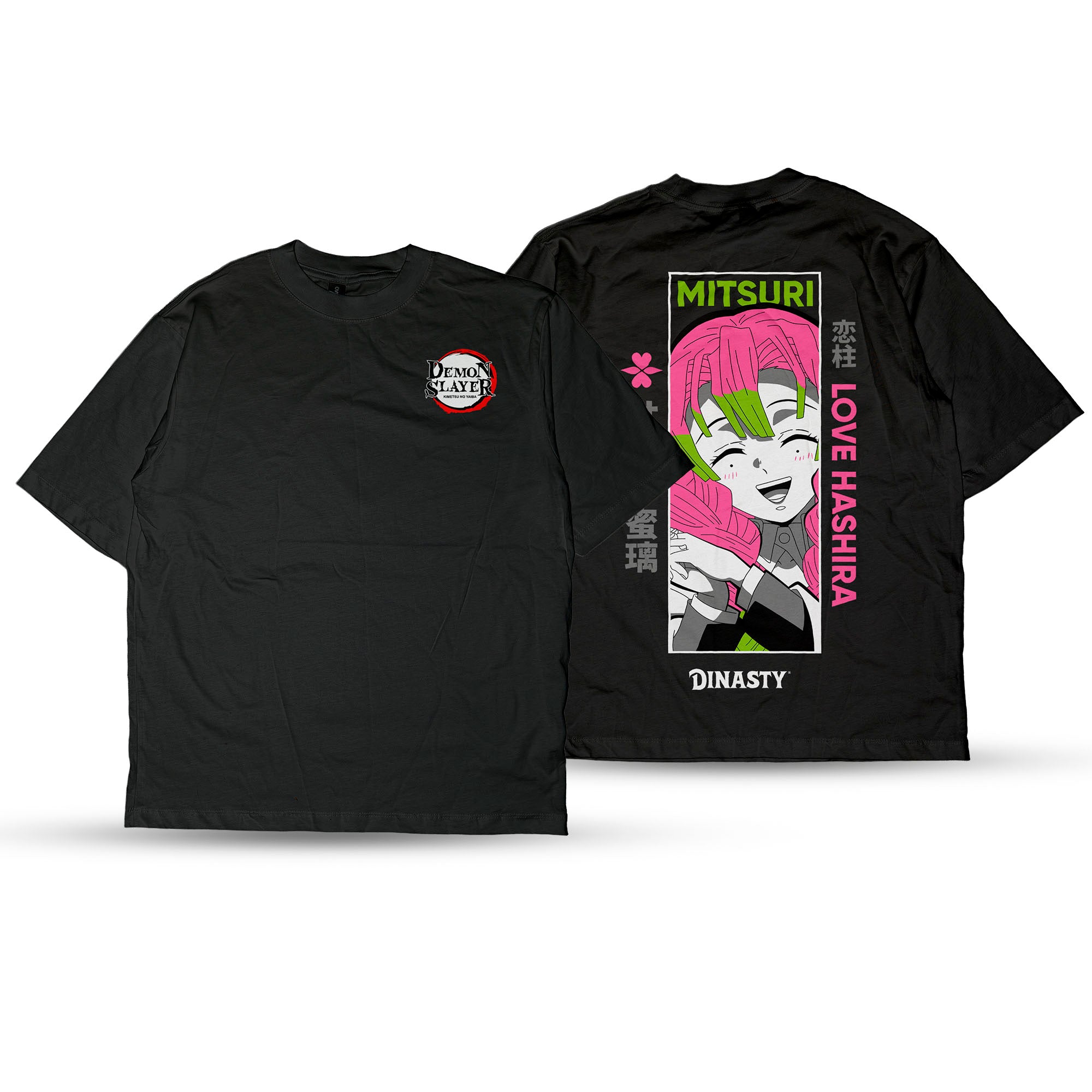 Playera Drop Demon Calmate Mitsuri
