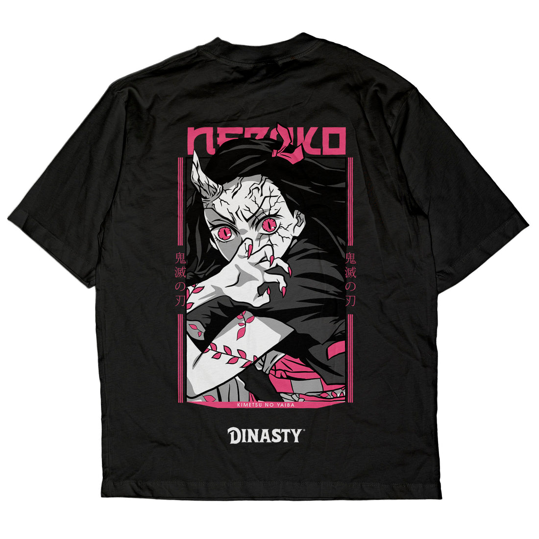 Playera Drop Demon Slayer Nezuko demoníaco 