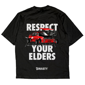 Playera Fan Autos Respect Your Elders