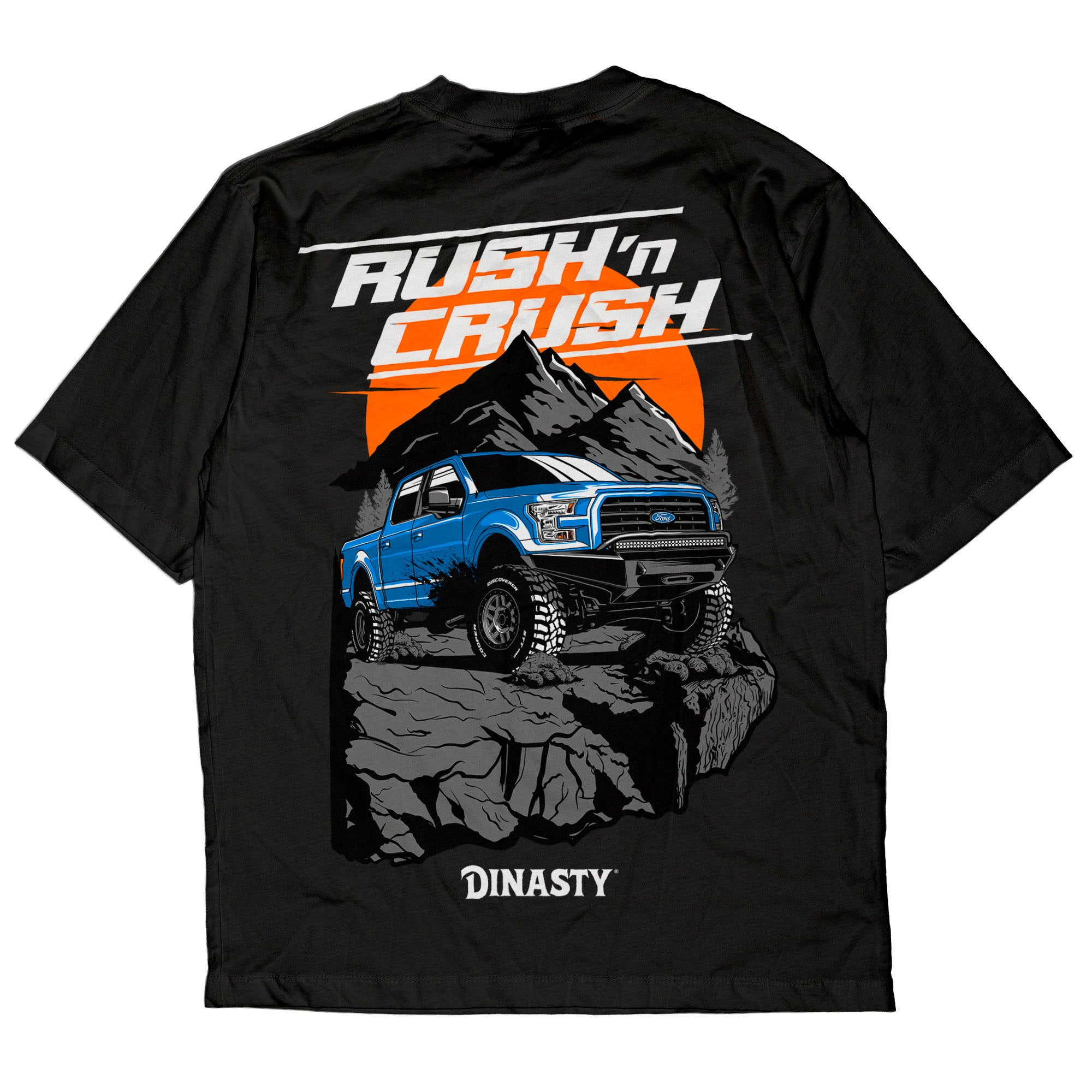 Playera Fan Autos Rush and Crush